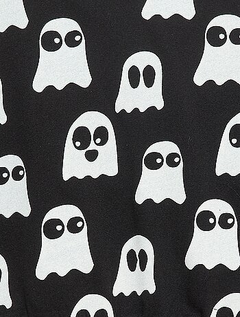 Felpa con cappuccio a tema 'Halloween'