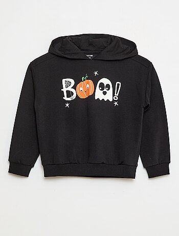 Felpa con cappuccio a tema 'Halloween'