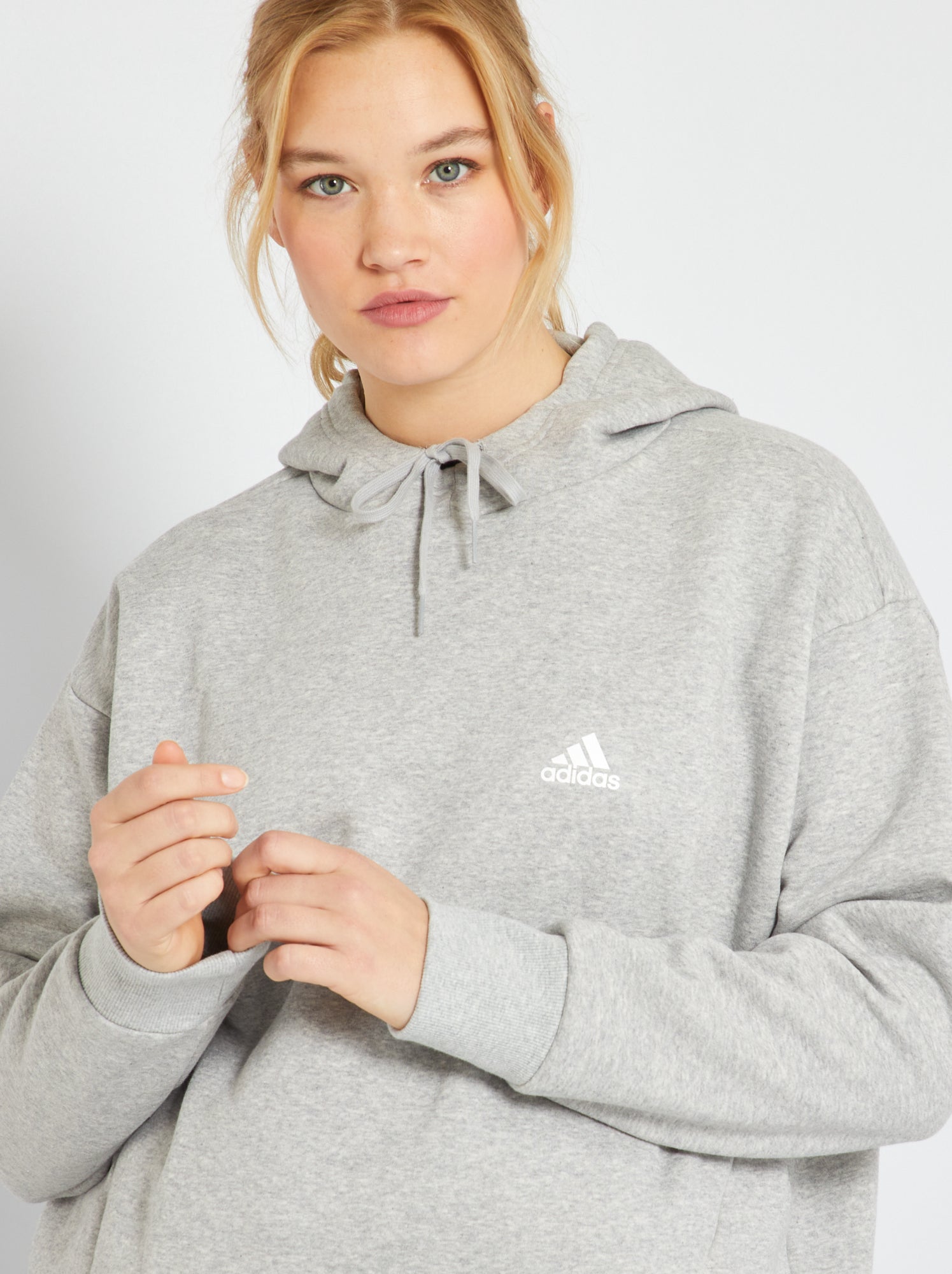 Felpe adidas grigia best sale