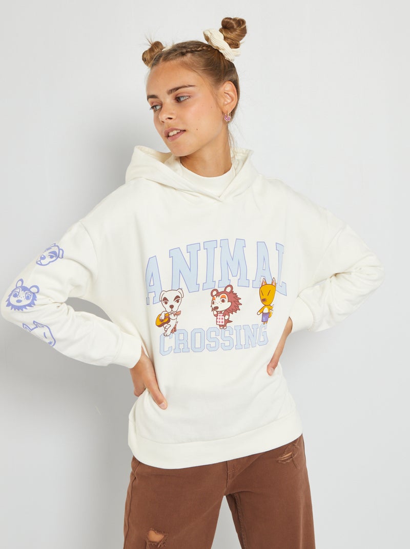 Felpa con cappuccio 'Animal Crossing' BLU - Kiabi