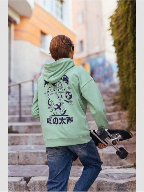 Felpa con cappuccio AUTABO - Kiabi