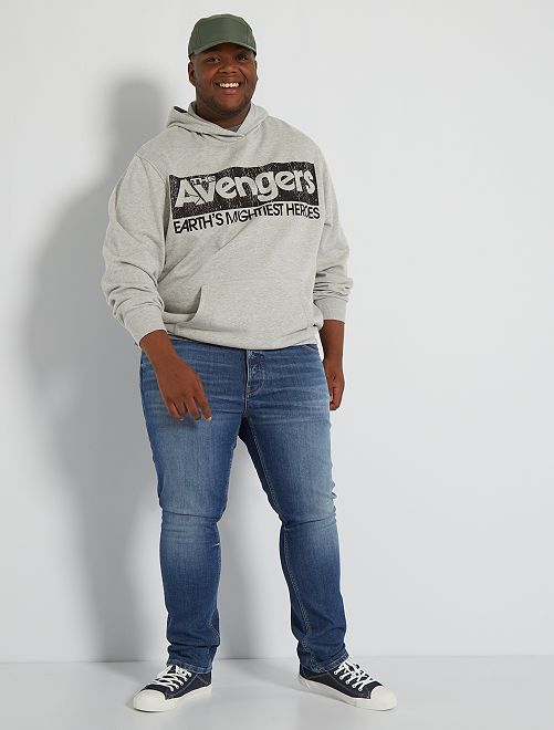 Felpa con cappuccio 'Avengers' - GRIGIO - Kiabi - 25.00€