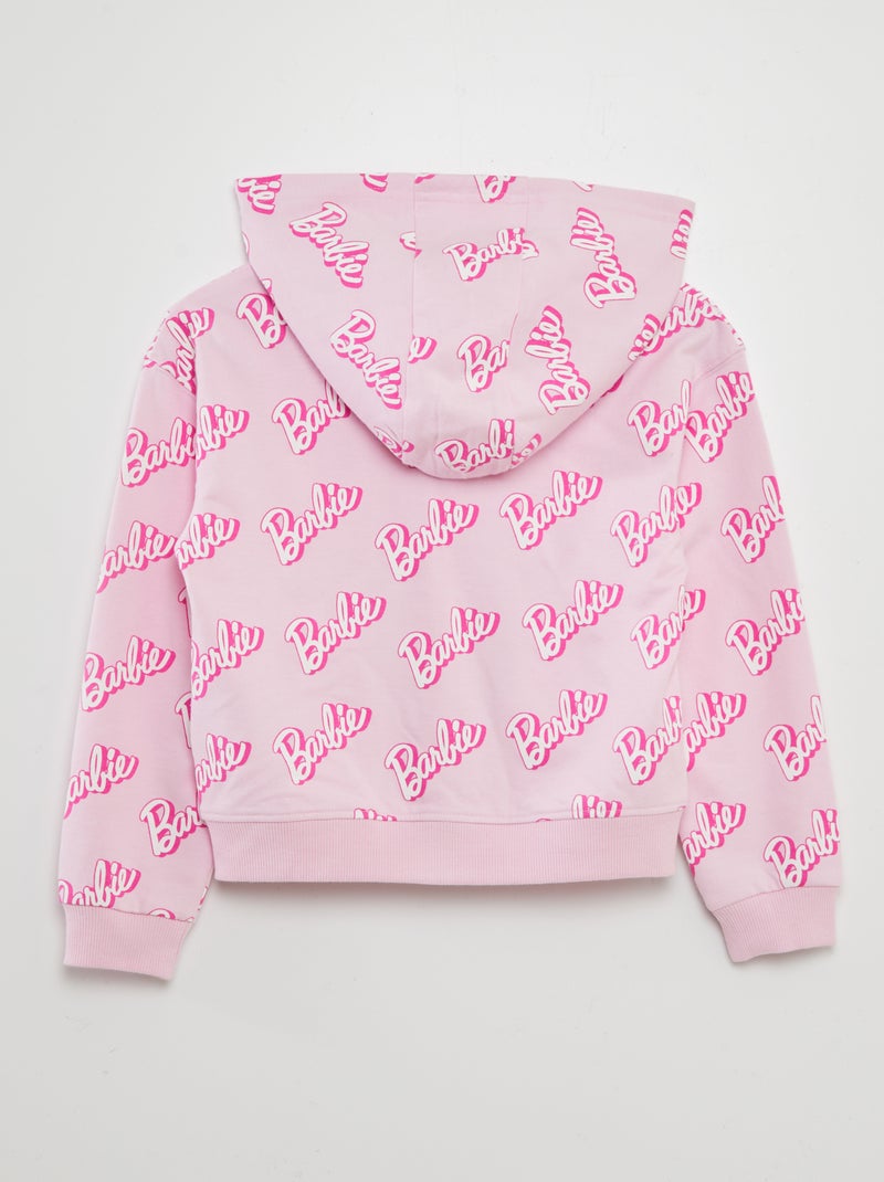 Felpa con cappuccio 'Barbie' ROSA - Kiabi