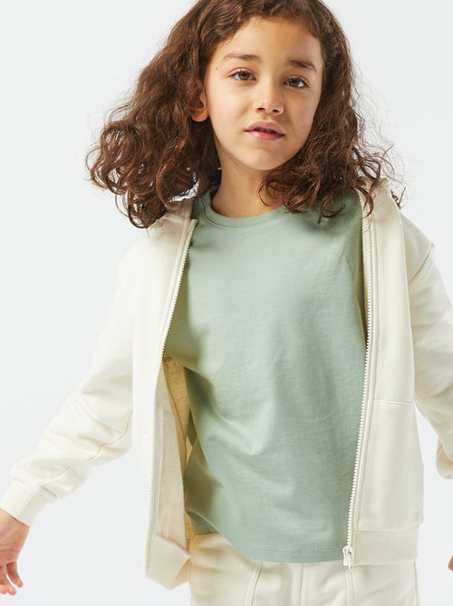 Felpa con cappuccio - Kiabi