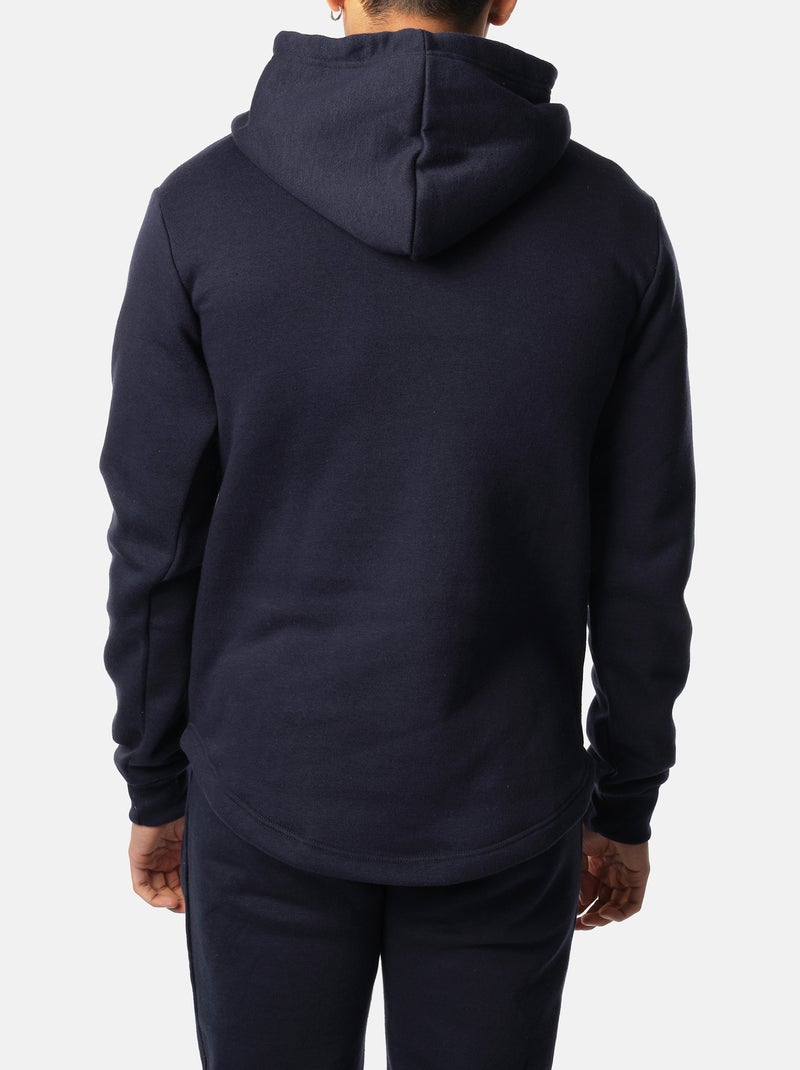 Felpa con cappuccio Blu marino - Kiabi