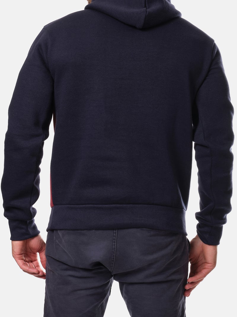 Felpa con cappuccio Blu marino - Kiabi