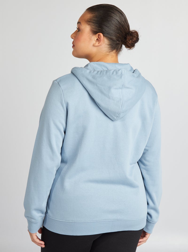 Felpa con cappuccio BLU - Kiabi
