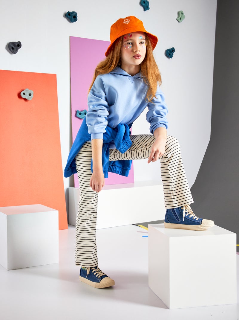 Felpa Con Cappuccio Blu 12 00 Kiabi