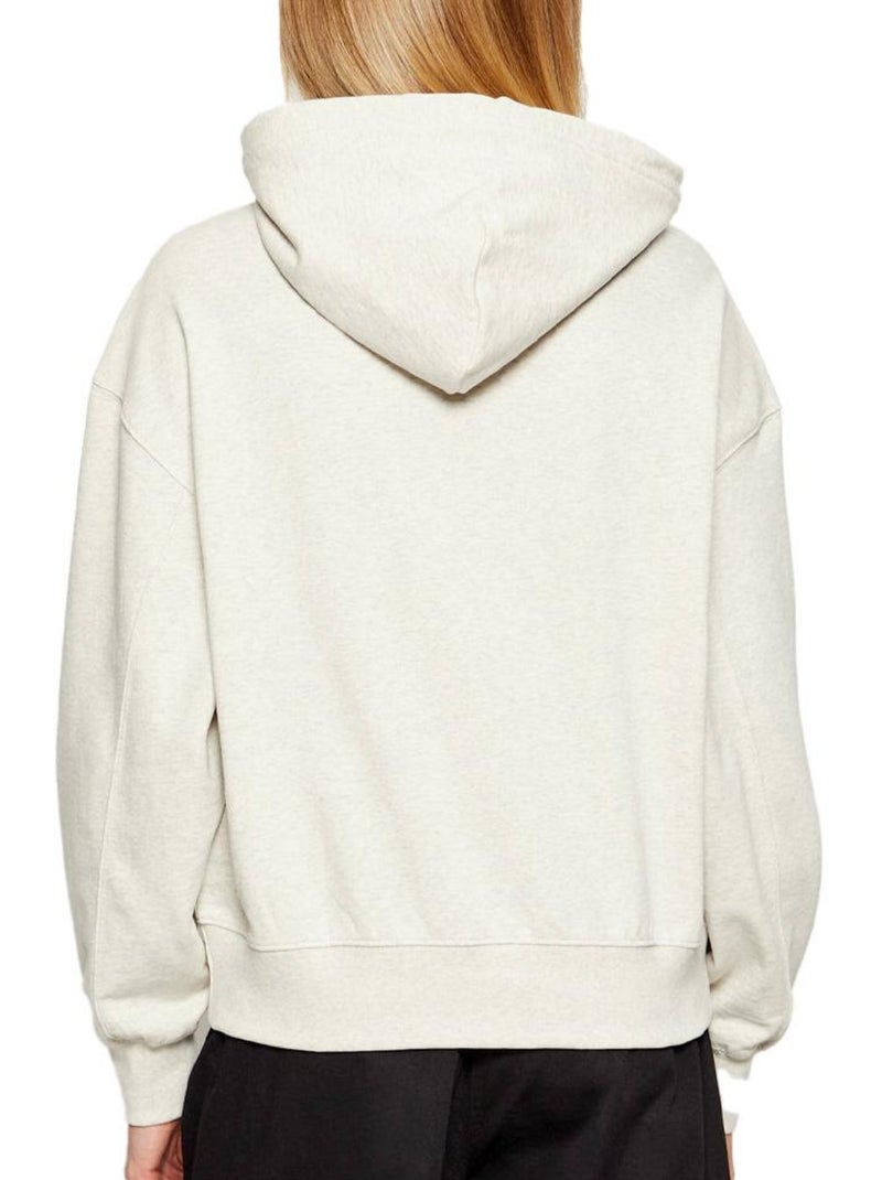 Felpa con cappuccio calvin klein jeans da uomo Beige - Kiabi