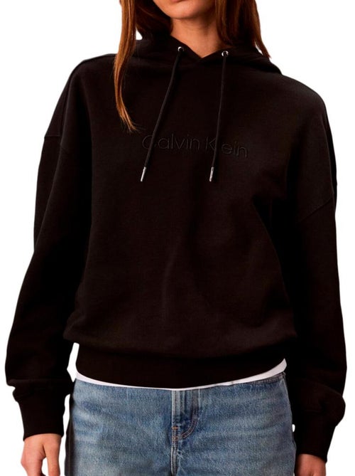 Felpa con Cappuccio Calvin Klein Jeans da Uomo - Kiabi