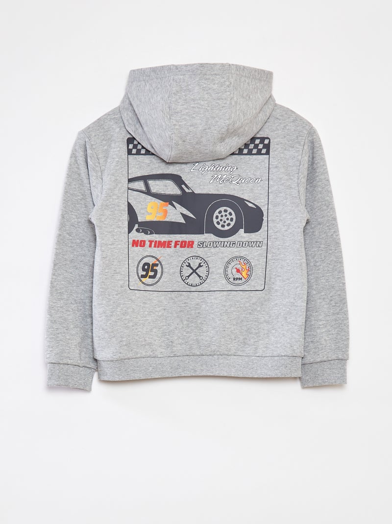 Felpa con cappuccio Cars Grigio - Kiabi