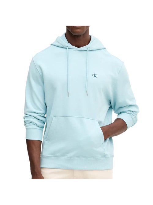 Felpa con cappuccio Chiaro Uomo Calvin Klein Jeans 350 Terry Monog - Kiabi