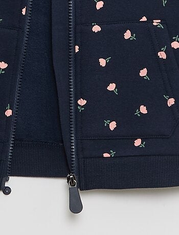 Felpa con cappuccio con apertura zip e magnetica - So Easy