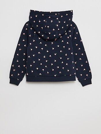 Felpa con cappuccio con apertura zip e magnetica - So Easy