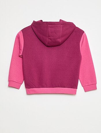 Felpa con cappuccio con motivi