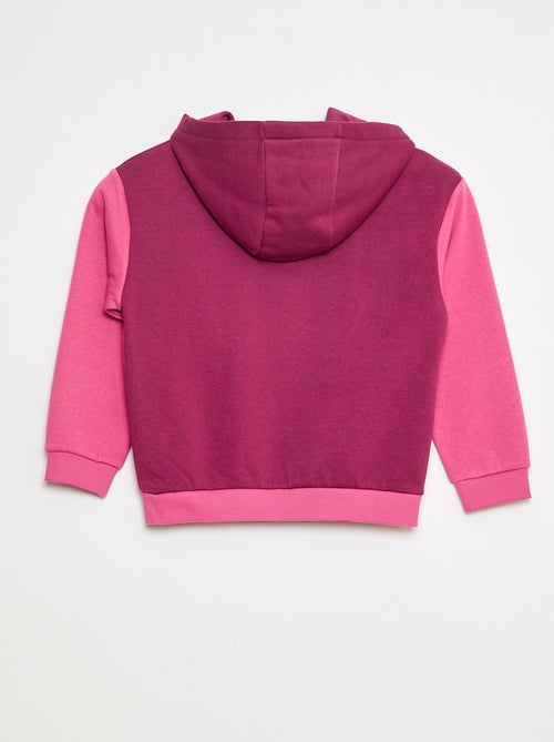 Felpa con cappuccio con motivi - Kiabi