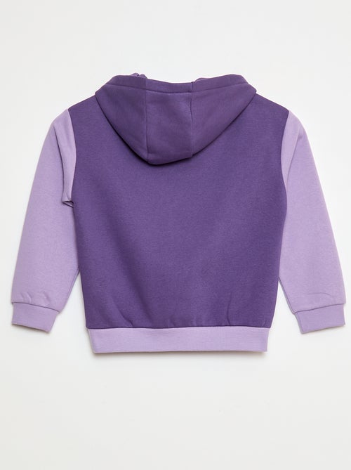 Felpa con cappuccio con motivi - Kiabi