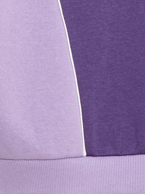 Felpa con cappuccio con motivi - Kiabi