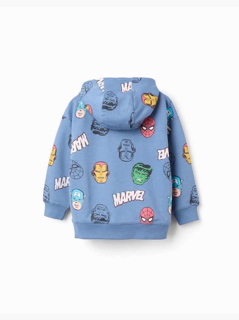 Felpa con cappuccio con motivo dei supereroi marvel Blu Blu - Kiabi