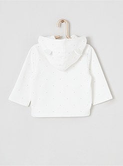 Felpa con cappuccio con orecchie - Kiabi