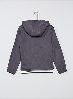 Felpa con cappuccio con scritta - Kiabi