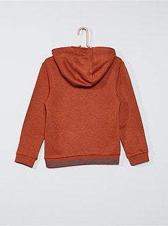 Felpa con cappuccio con scritta - Kiabi