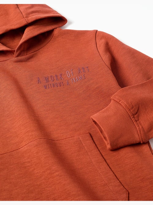 Felpa con cappuccio con stampe work of art - Kiabi