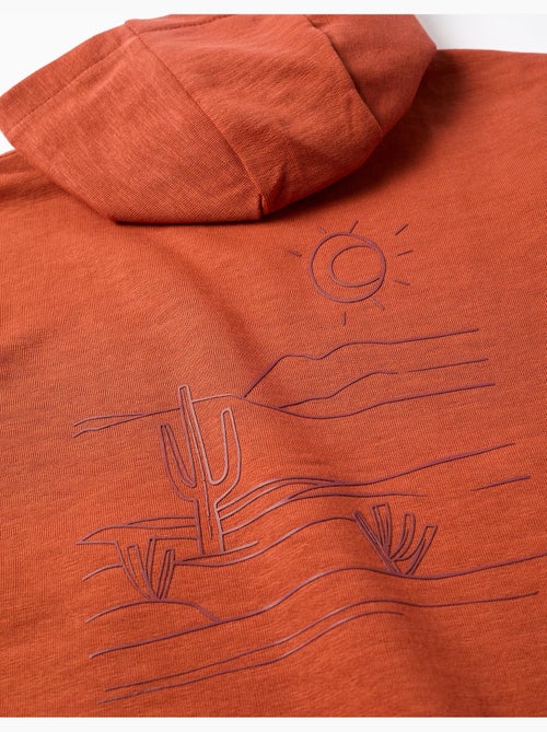 Felpa con cappuccio con stampe work of art - Kiabi