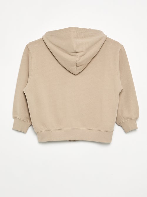 Felpa con cappuccio con zip - Kiabi Felpa con cappuccio con zip - Kiabi