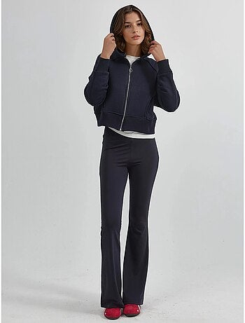 Felpa con cappuccio con zip dal taglio relaxed hiccup