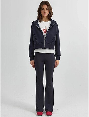 Felpa con cappuccio con zip dal taglio relaxed hiccup
