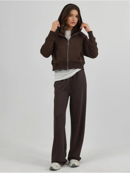 Felpa con cappuccio con zip dal taglio relaxed hiccup - Kiabi