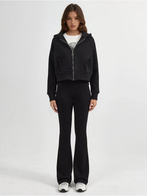 Felpa con cappuccio con zip dal taglio relaxed hiccup - Kiabi
