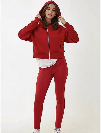 Felpa con cappuccio con zip dal taglio relaxed hiccup