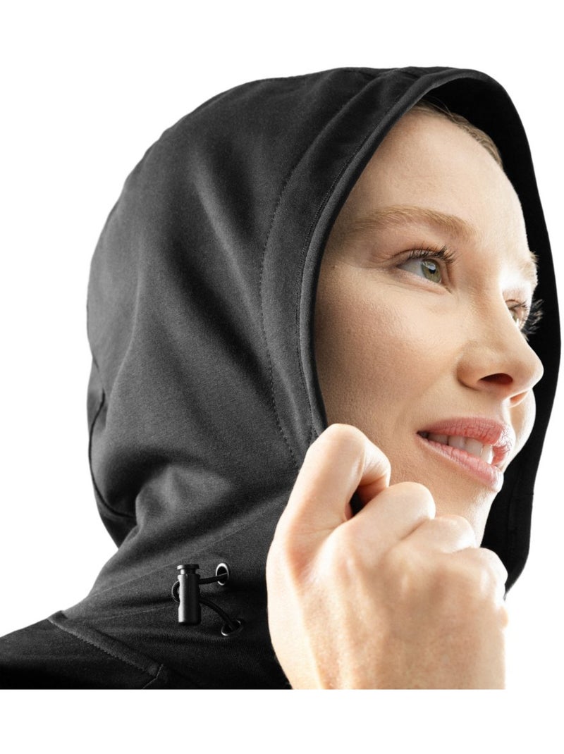 Felpa con cappuccio da allenamento da donna fitness donna nexus Nero - Kiabi