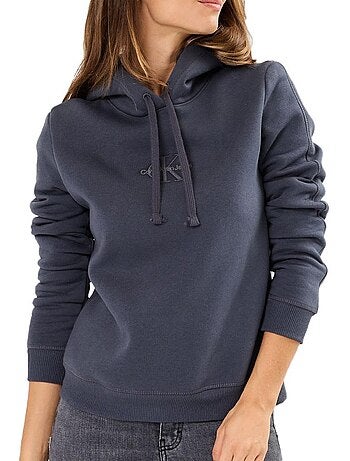 Felpa con cappuccio da donna calvin klein jeans