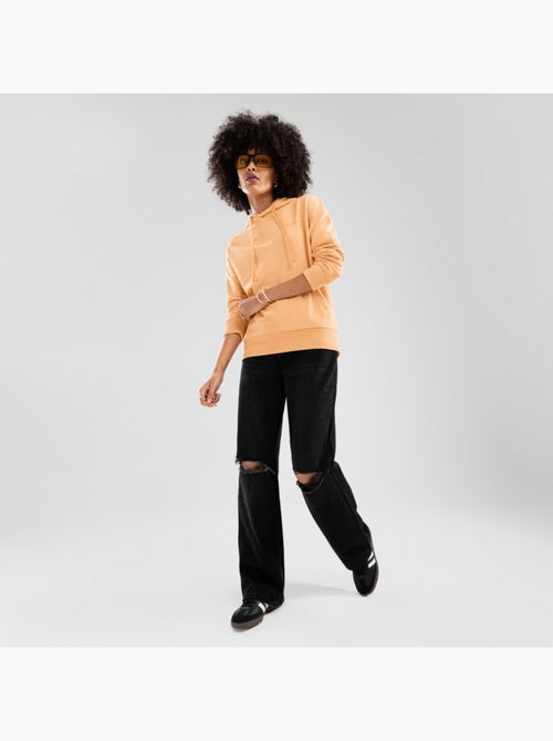 Felpa con cappuccio da donna lifestyle donna ocaso-w - Kiabi