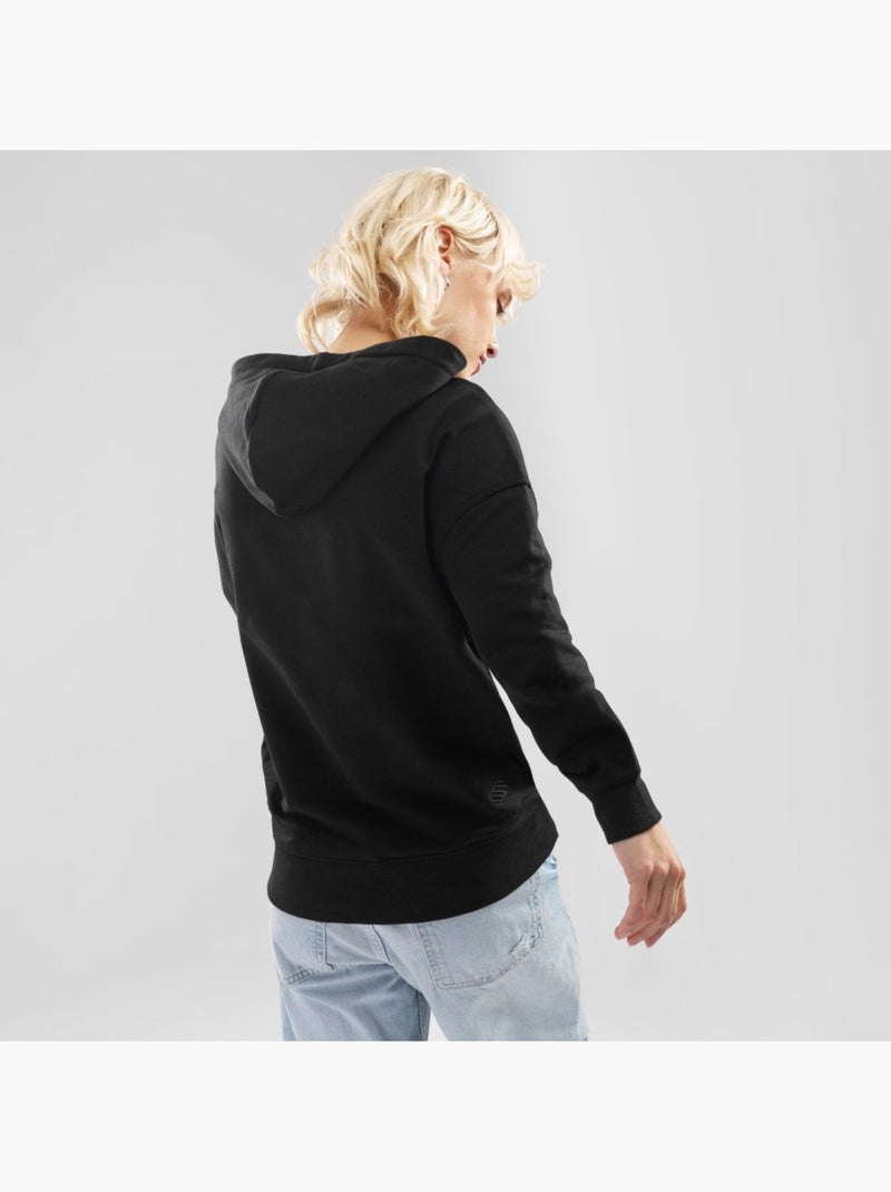 Felpa con cappuccio da donna lifestyle donna panther-w Nero - Kiabi