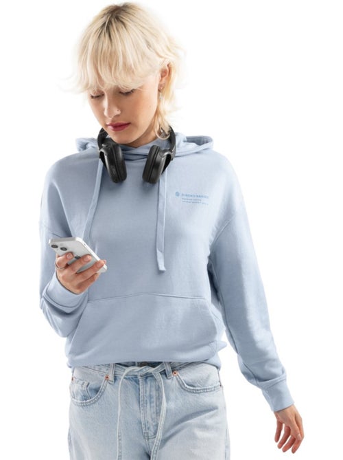 Felpa con cappuccio da donna lifestyle donna splash-w - Kiabi