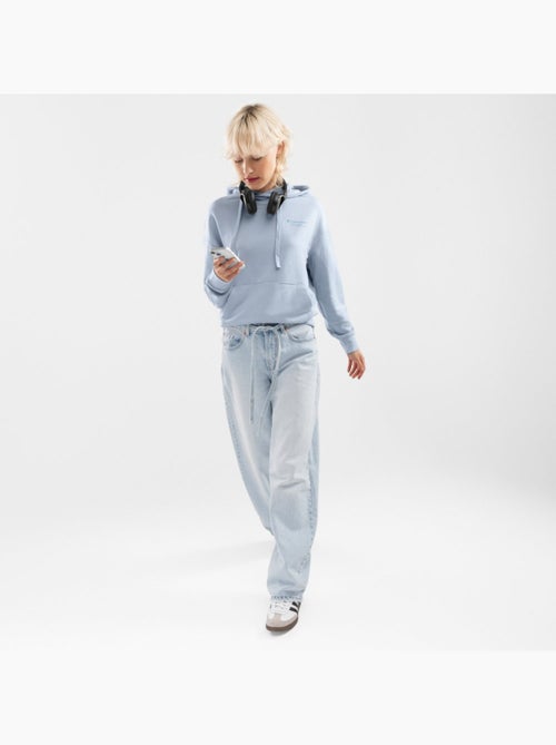 Felpa con cappuccio da donna lifestyle donna splash-w - Kiabi
