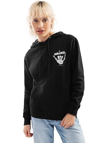 Felpa con cappuccio da donna lifestyle donna vibes-w