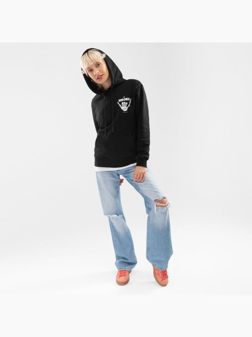 Felpa con cappuccio da donna lifestyle donna vibes-w - Kiabi
