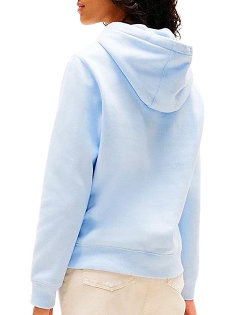 Felpa con cappuccio da donna tommy hilfiger Blu - Kiabi