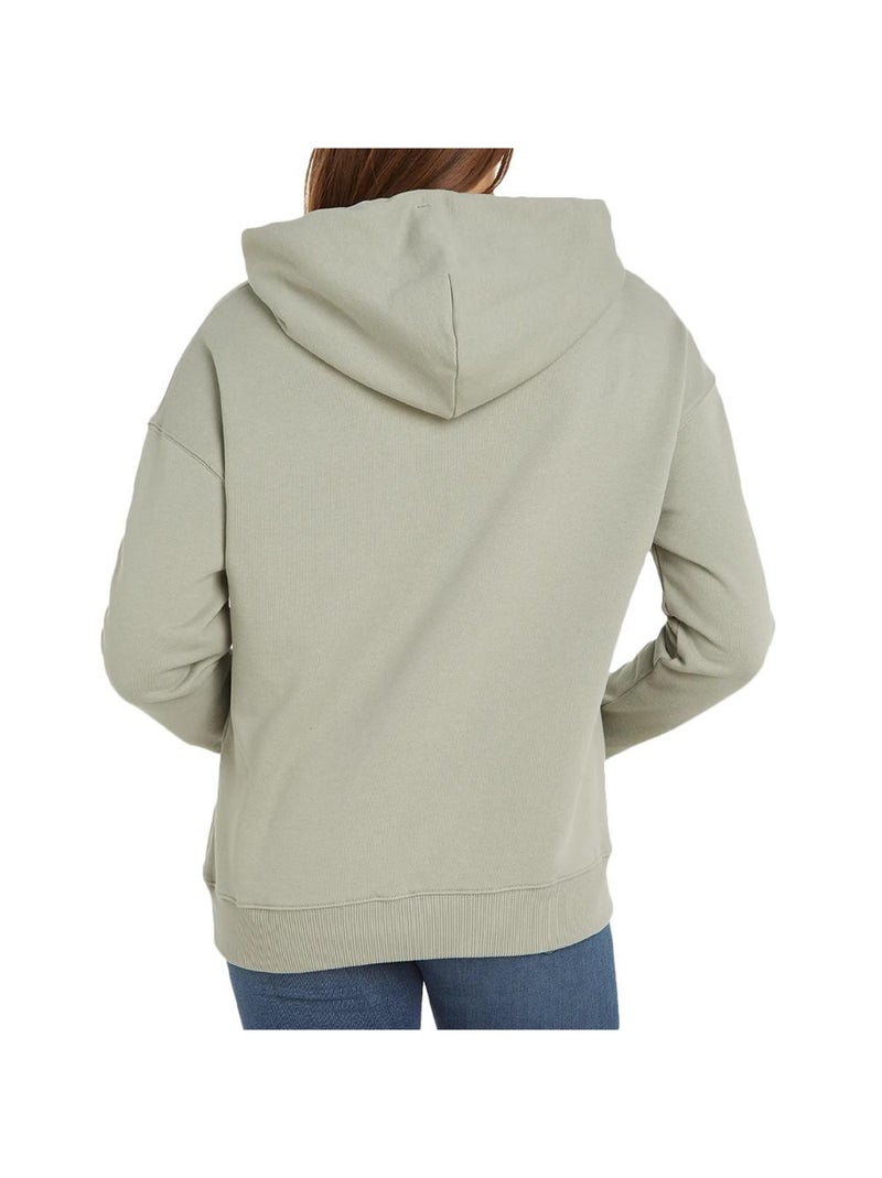 Felpa con Cappuccio da Donna Tommy Hilfiger Verde - Kiabi