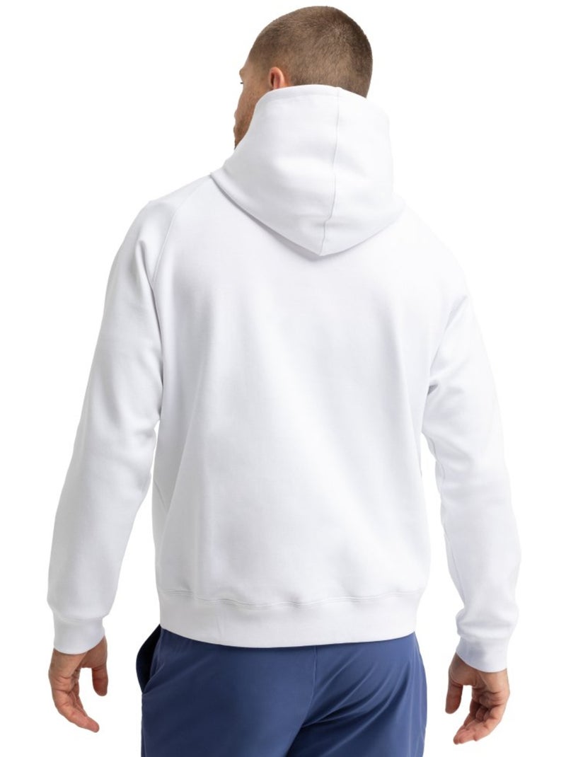 Felpa con cappuccio da padel uomo padel uomo break Bianco - Kiabi