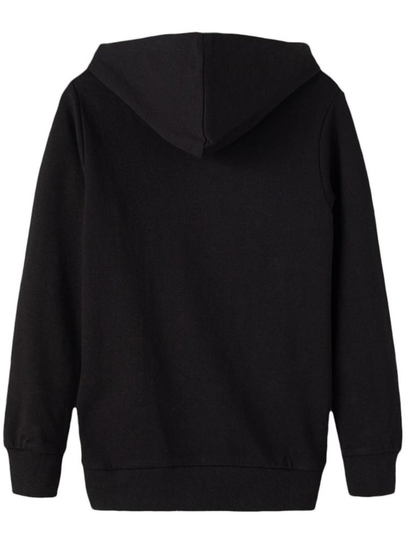 Felpa con Cappuccio da Ragazzo Name It Nero - Kiabi