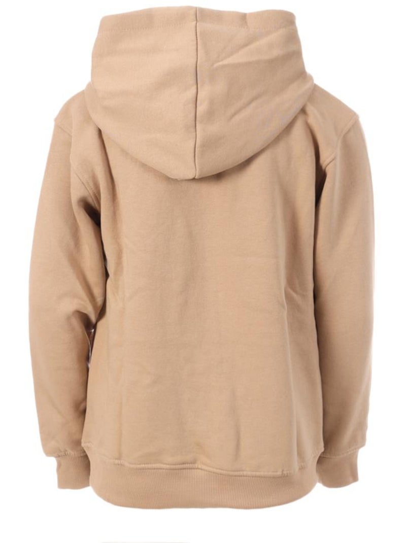 Felpa con Cappuccio da Ragazzo Redskins Beige - Kiabi