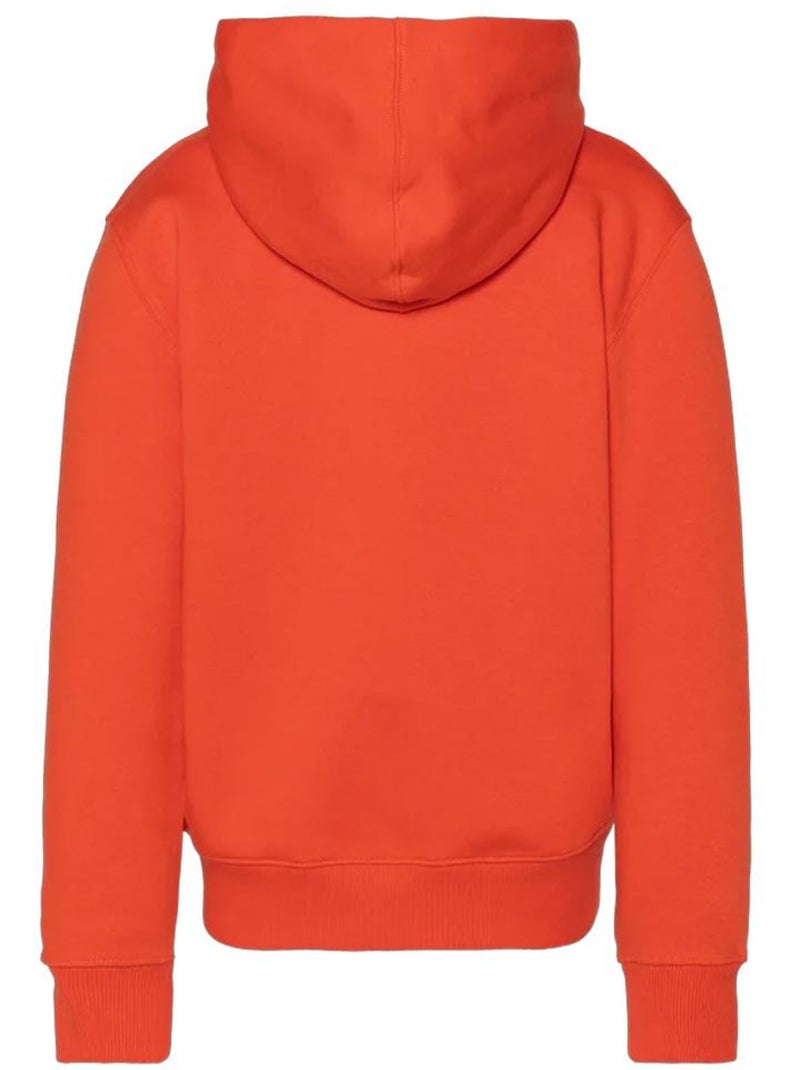 Felpa con cappuccio da ragazzo Schott Arancione - Kiabi
