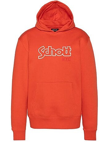 Felpa con Cappuccio da Ragazzo Schott