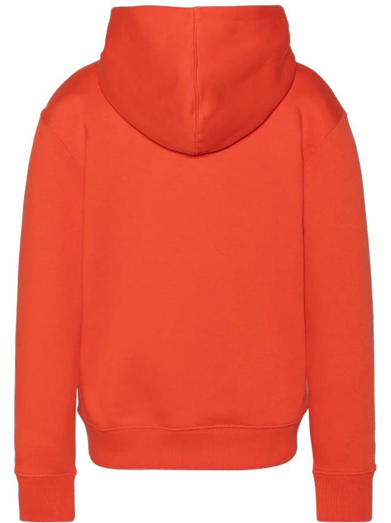 Felpa con Cappuccio da Ragazzo Schott Arancione - Kiabi